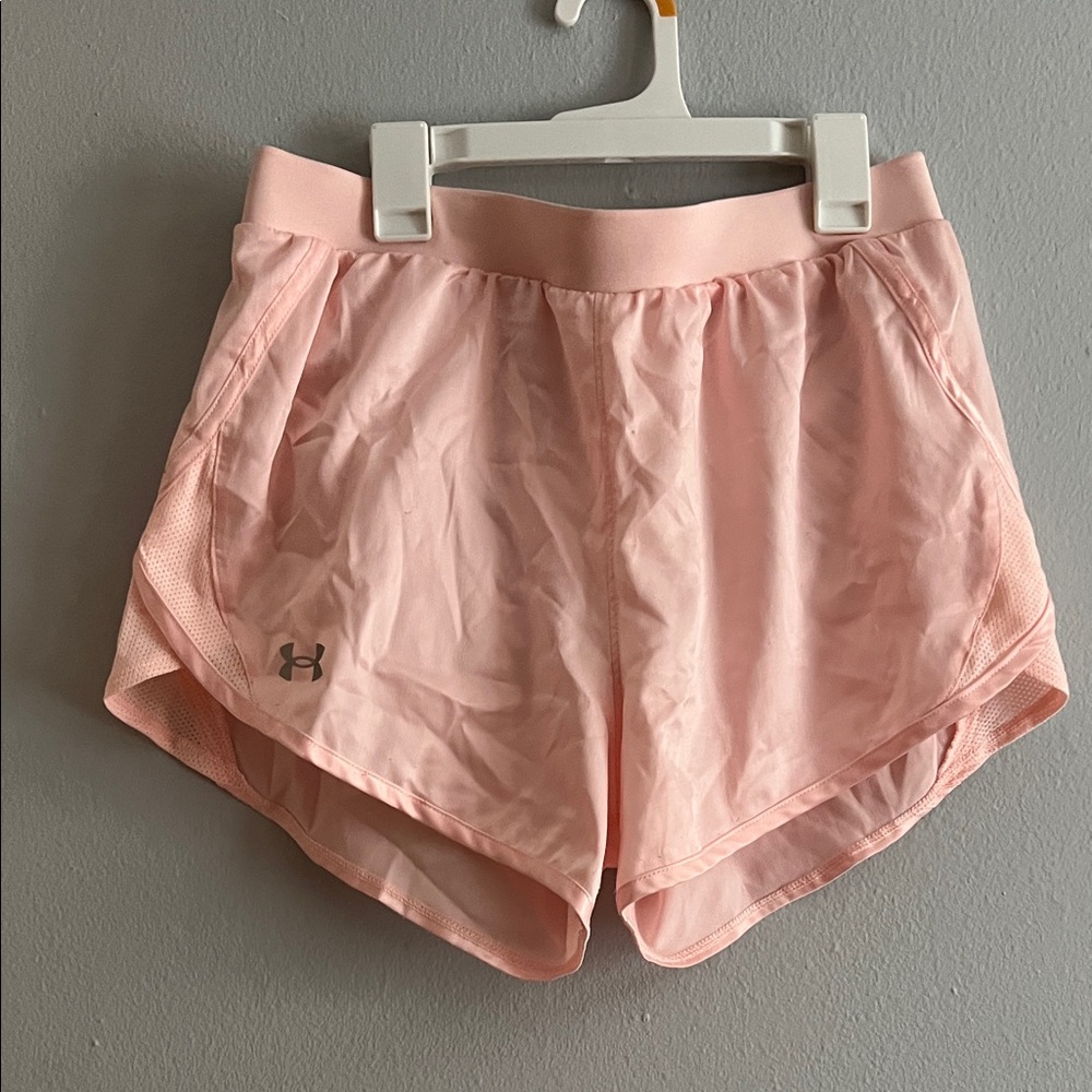 Under Armour Women's Light Pink Athletic Shorts